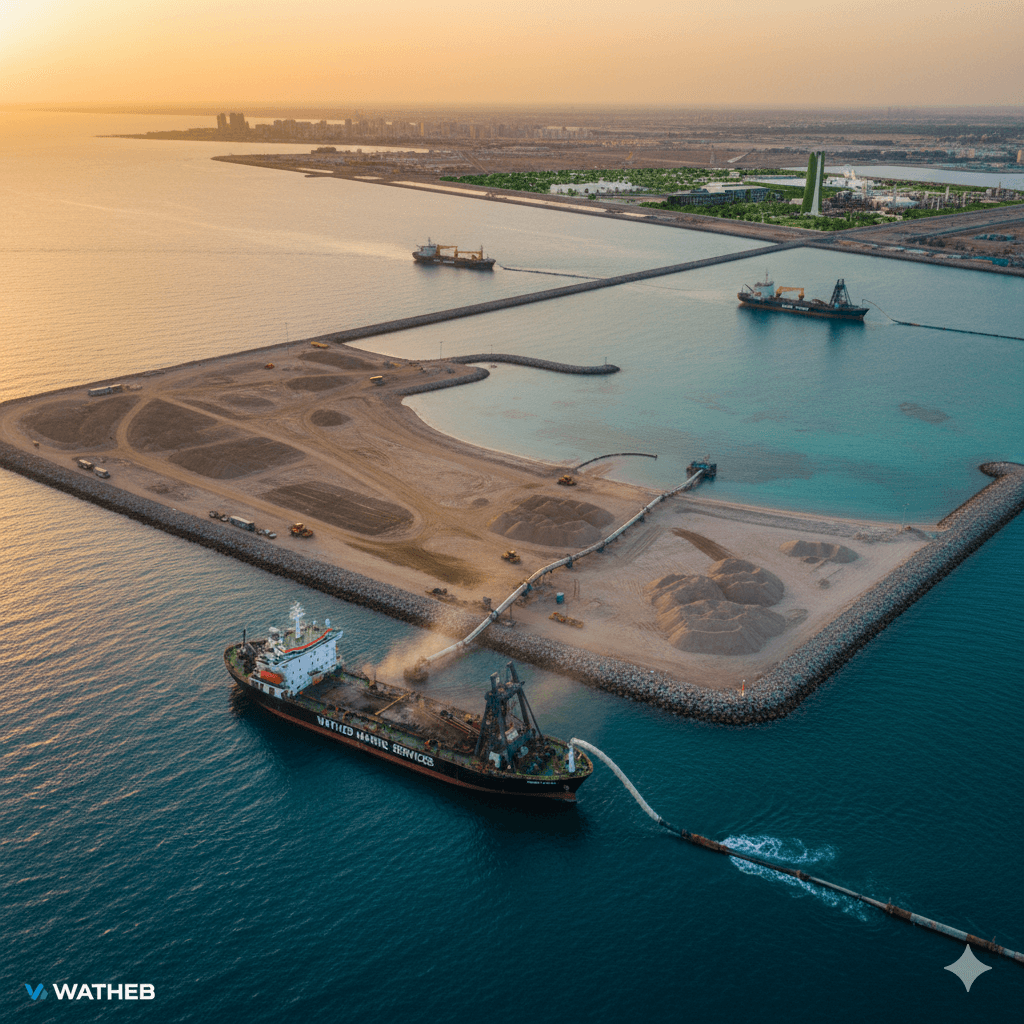 استصلاح الأراضي والتجريف البحري